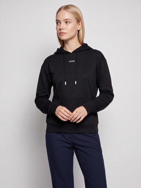 Sweatshirt Guess Mulher Fabrizia Hoodie Sweatshirt