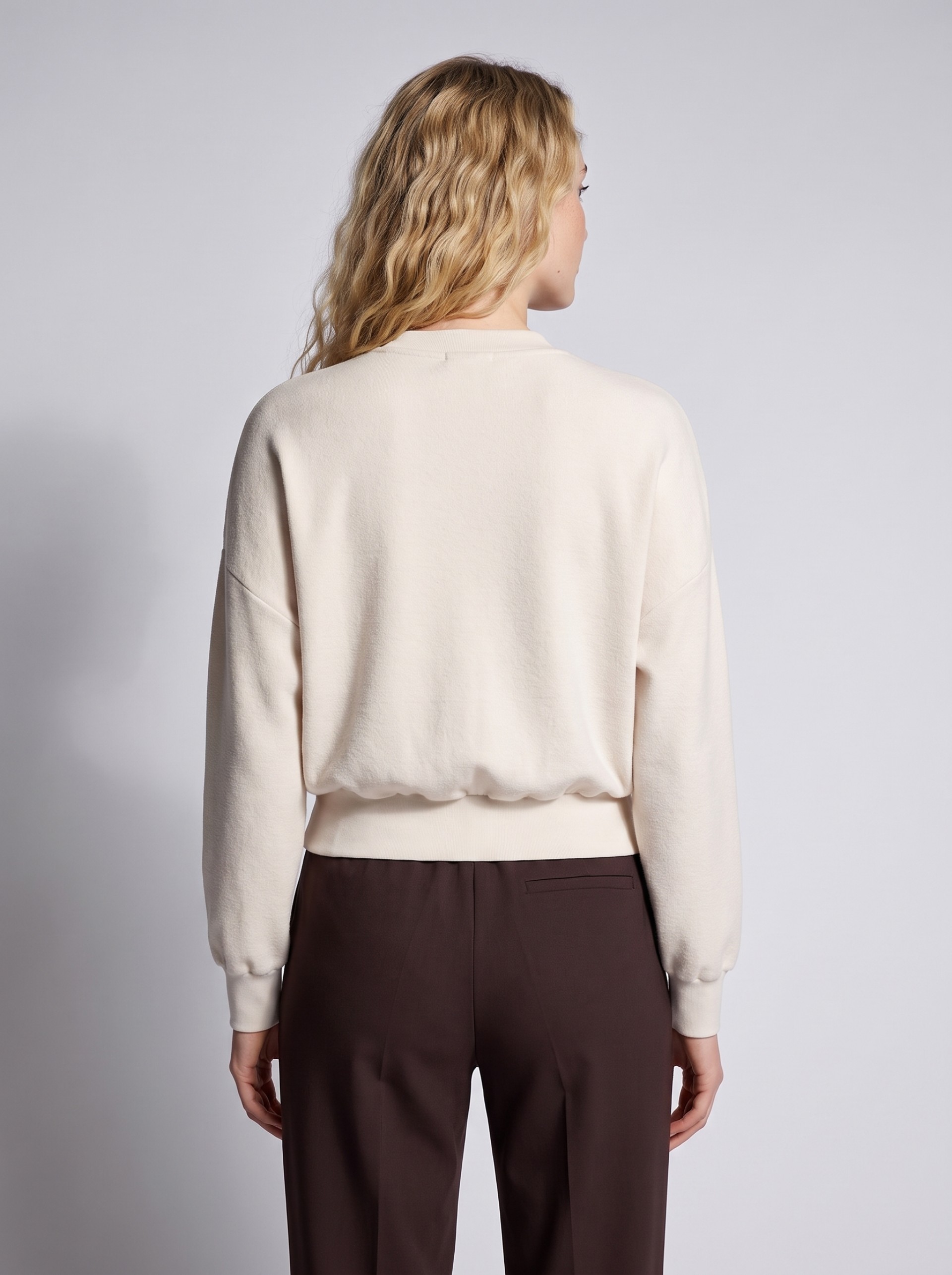 Camisola Guess Mulher Fabrizia Cn Sweatshirt