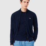 Casaco Lacoste Homem Zipped Sweatshirts Male Adult Knit