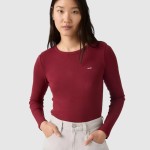 Camisola Levis Mulher Hayes Ls Tee Reds