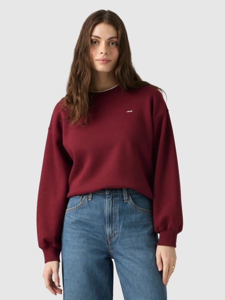 Sweatshirt Levis Mulher Everyday Crew Sweatshirt Reds Sweatshirt Levis Mulher Everyday Crew Sweatshirt Reds