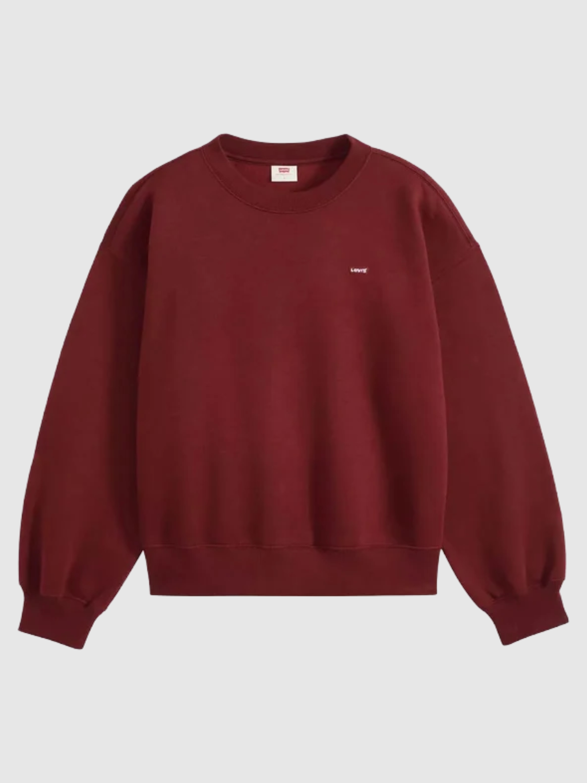 Sweatshirt Levis Mulher Everyday Crew Sweatshirt Reds