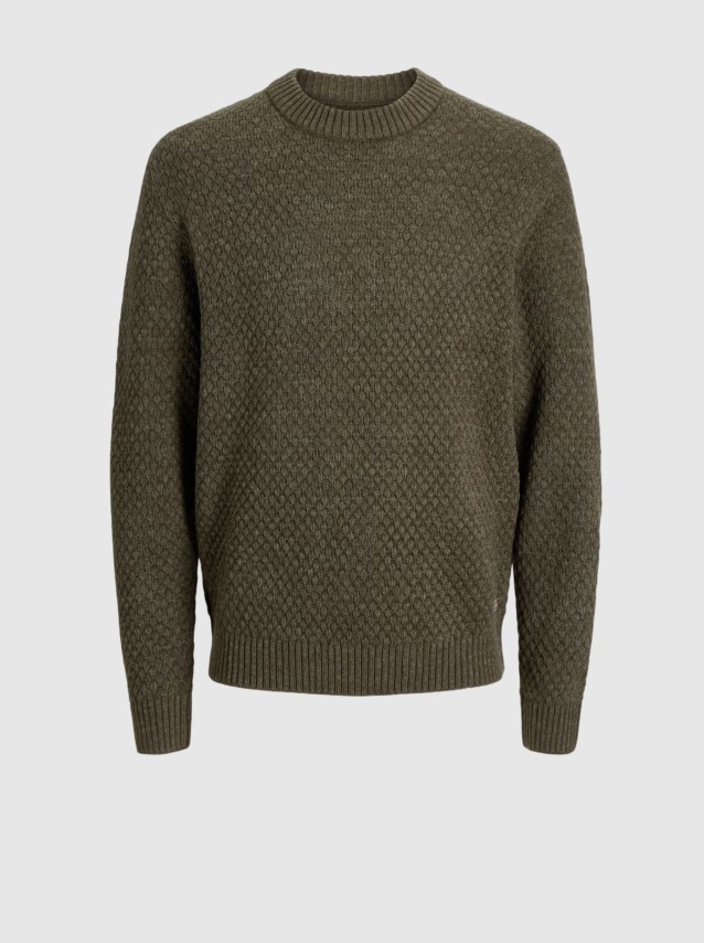 Camisola Jack & Jones Homem Jjblake Knit Crew Neck Sn