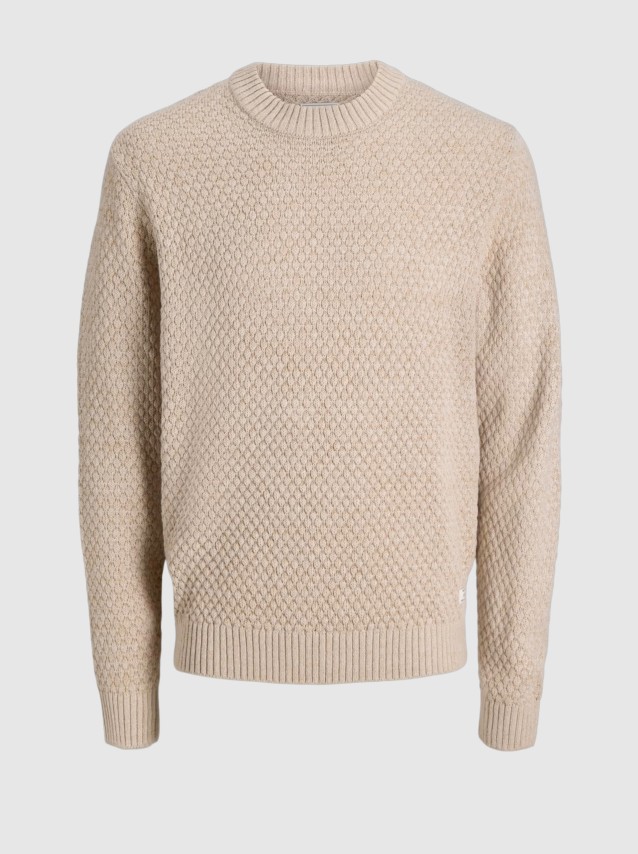 Camisola Jack & Jones Homem Jjblake Knit Crew Neck Sn