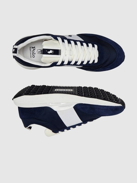 Sapatilha Ralph Lauren Homem Train 89 Ribsneakers-Low Sapatilha Ralph Lauren Homem Train 89 Ribsneakers-Low