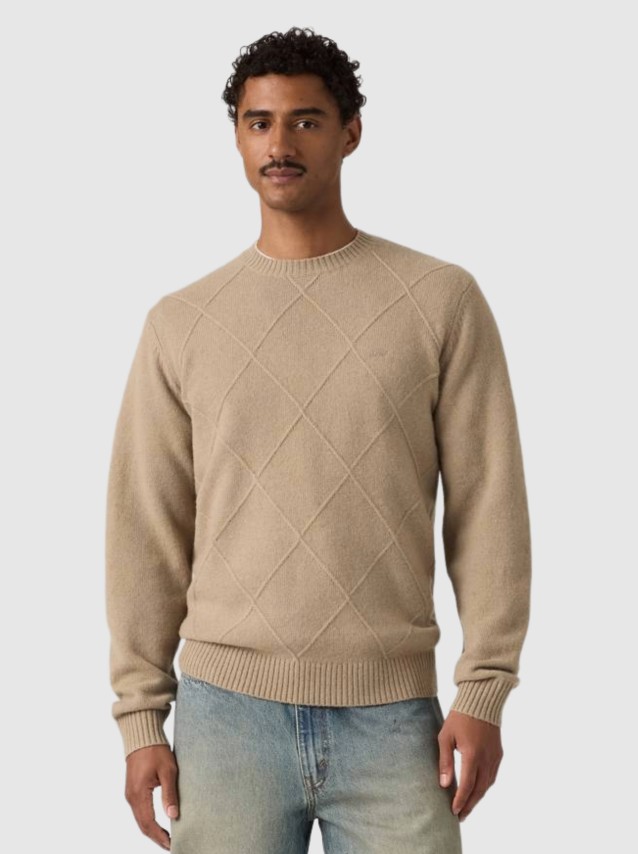 Camisola Levis Homem 2Original Hm Sweater Neutrals- Dimond