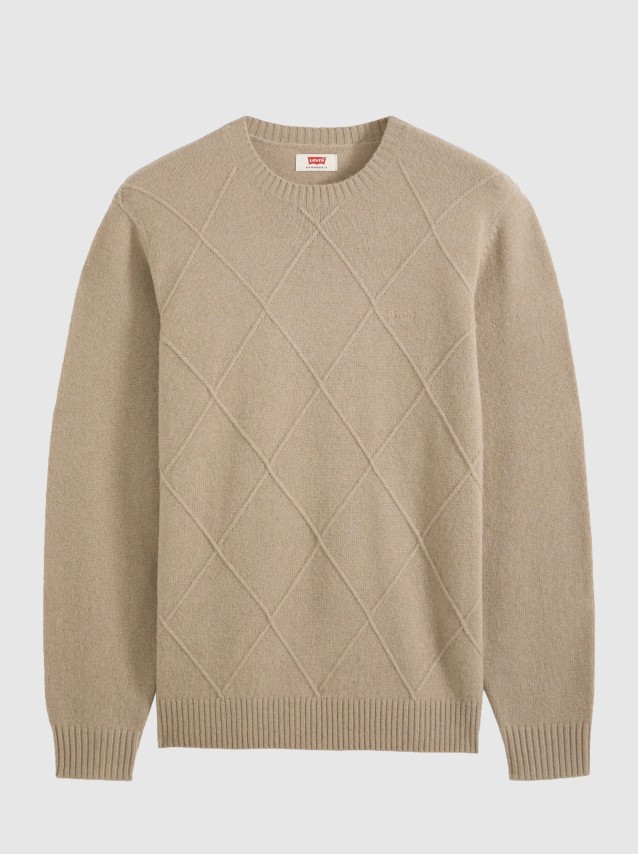 Camisola Levis Homem 2Original Hm Sweater Neutrals- Dimond