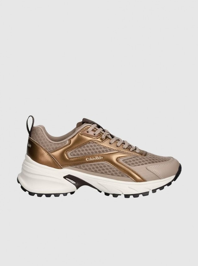Sapatilha Calvin Klein Mulher Hike Run Ckstripe Mesh Met