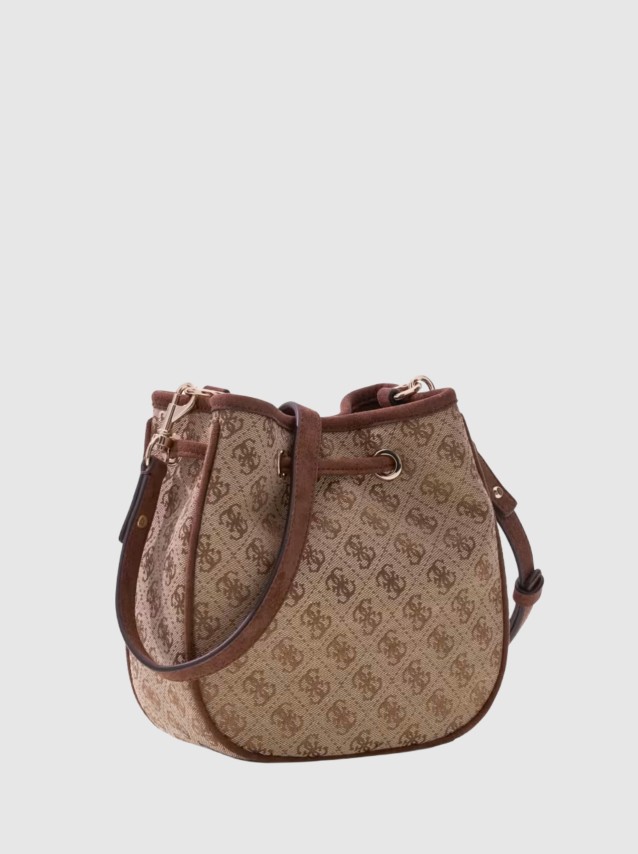 Mala Guess Mulher Samantha Mini Drwstrn Bucket