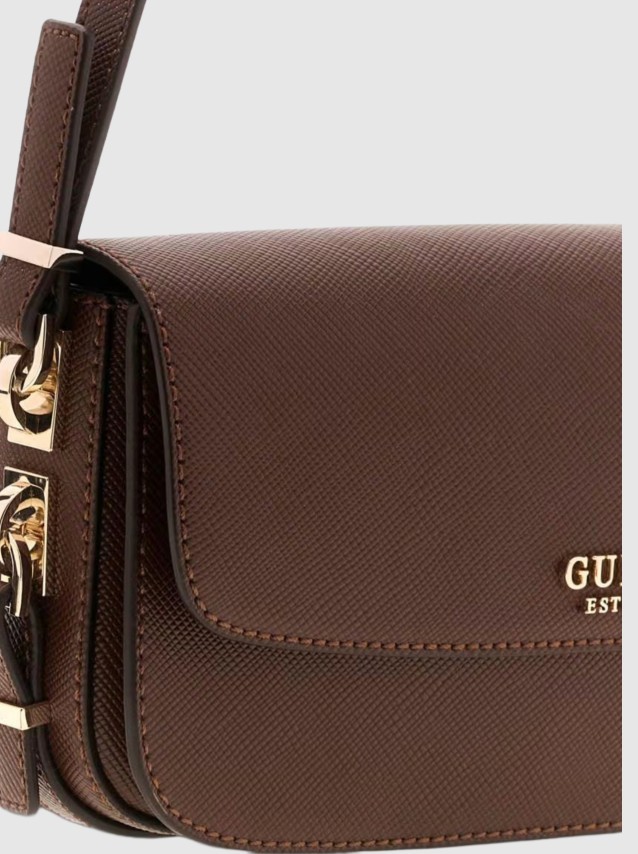 Mala Guess Mulher Danielle Flap Shoulder Bag