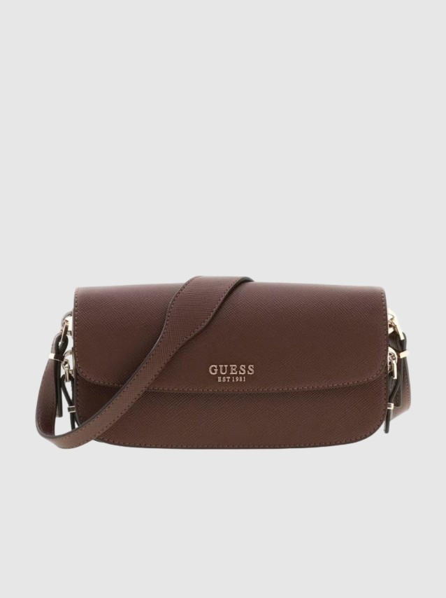 Mala Guess Mulher Danielle Flap Shoulder Bag