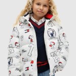 Kispo Tommy Hilfiger Menino Peanuts Puffer Jacket