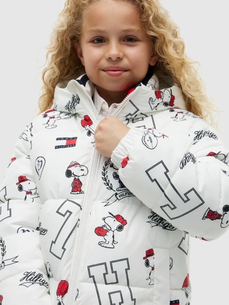 Kispo Tommy Hilfiger Menino Peanuts Puffer Jacket