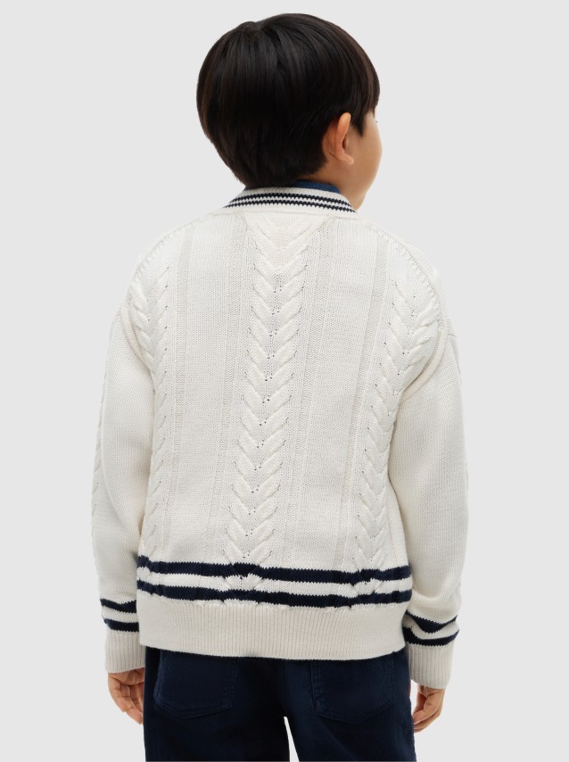 Camisola Tommy Hilfiger Menino Peanuts Cable Sweater