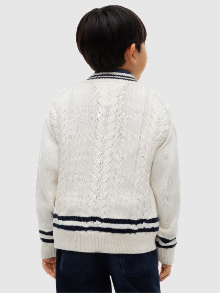 Camisola Tommy Hilfiger Menino Peanuts Cable Sweater Camisola Tommy Hilfiger Menino Peanuts Cable Sweater