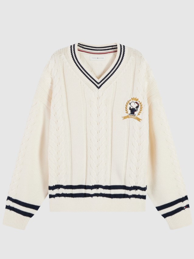 Camisola Tommy Hilfiger Menino Peanuts Cable Sweater