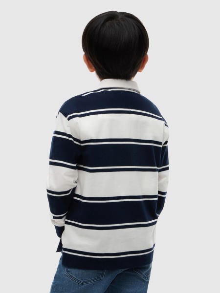 Polo Tommy Hilfiger Menino Peanuts Rugby Polo Ls
