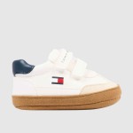 Sapatilha Tommy Hilfiger Menino Low Cut Velcro Sneaker Beige/off Wh