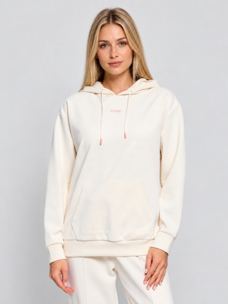 Sweatshirt Guess Mulher Fabrizia Hoodie Sweatshirt