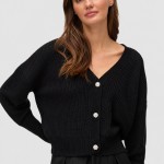 Casaco Vero Moda Mulher Vmlealight Ls V-Neck Jewel Cardigan Noos