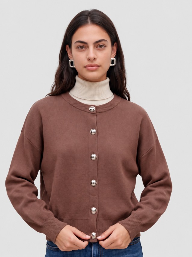 Casaco Vero Moda Mulher Vmnoella Ls O-Neck Cardigan Boo