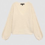 Camisola Vero Moda Mulher Vmpuff Ls V-Neck Pullover Boo