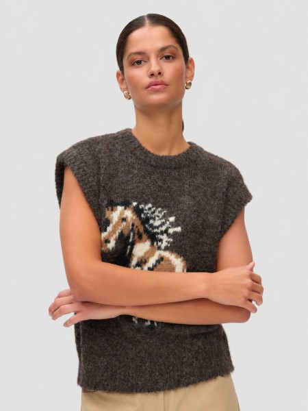 Colete Vero Moda Mulher Vmarianna Sl O-Neck Vest Prm Colete Vero Moda Mulher Vmarianna Sl O-Neck Vest Prm