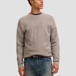 Camisola Jack & Jones Homem Jprbluriley Knit Crew Neck Ls Sn