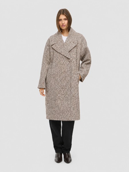Casaco Vila Mulher Vikamille L/s Long Coat