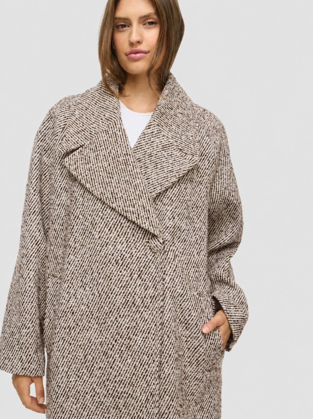 Casaco Vila Mulher Vikamille L/s Long Coat