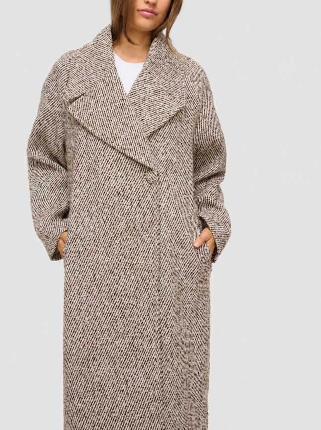 Casaco Vila Mulher Vikamille L/s Long Coat