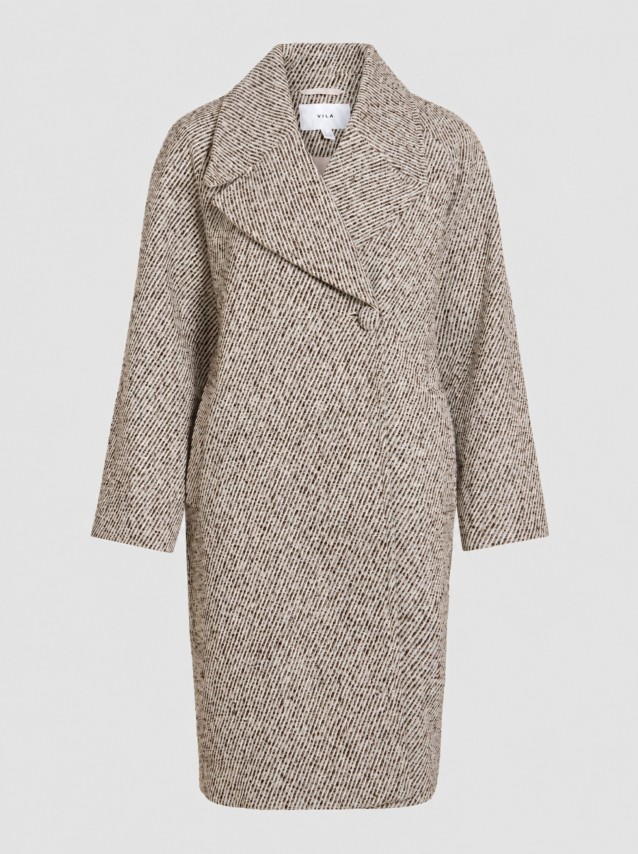 Casaco Vila Mulher Vikamille L/s Long Coat