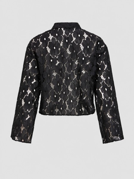 Camisa Vila Mulher Vitonato O-Neck L/s Shirt/rc