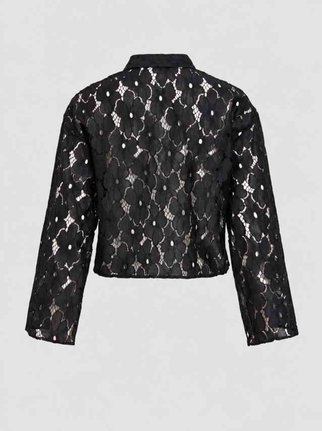 Camisa Vila Mulher Vitonato O-Neck L/s Shirt/rc