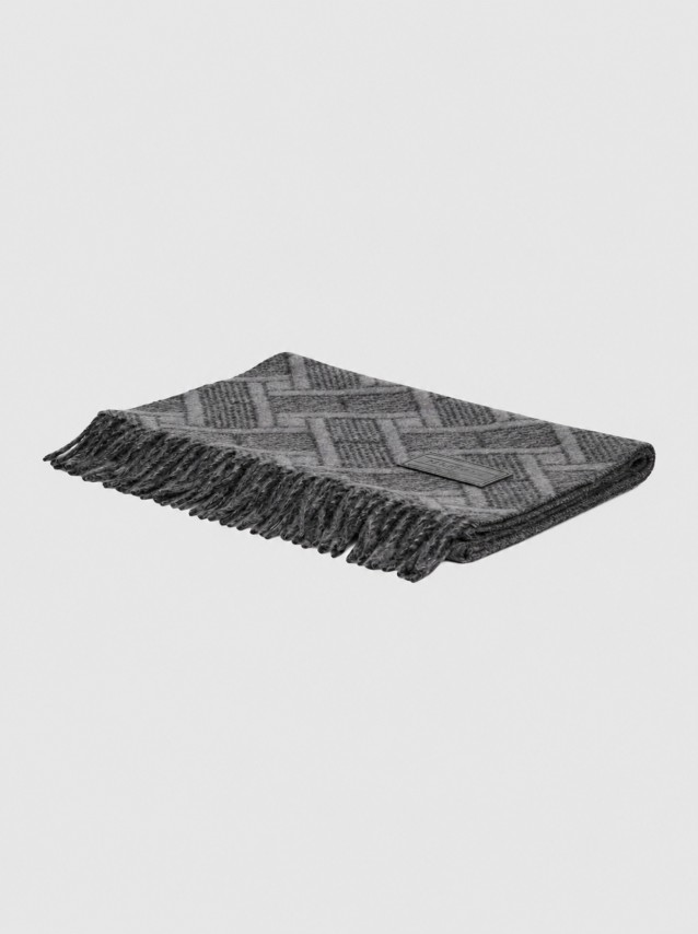 Cachecol Tommy Hilfiger Homem Th Flag Jacquard Scarf