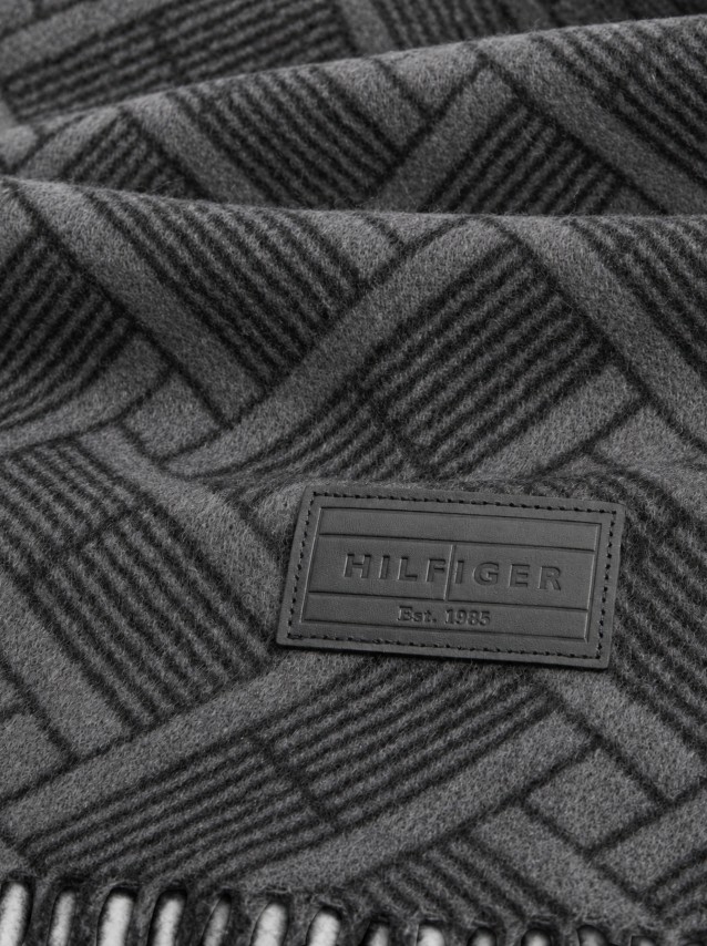 Cachecol Tommy Hilfiger Homem Th Flag Jacquard Scarf