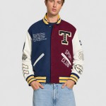 Casaco Tommy Jeans Homem Tjm Letterman Wool Varsity Jkt