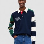 Polo Tommy Jeans Homem Tjm Reg Tommy Knitted Rugby Ext