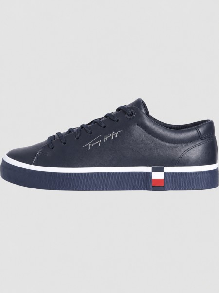 Sapatilha Tommy Hilfiger Homem Elevated Hilfiger Mix Runner