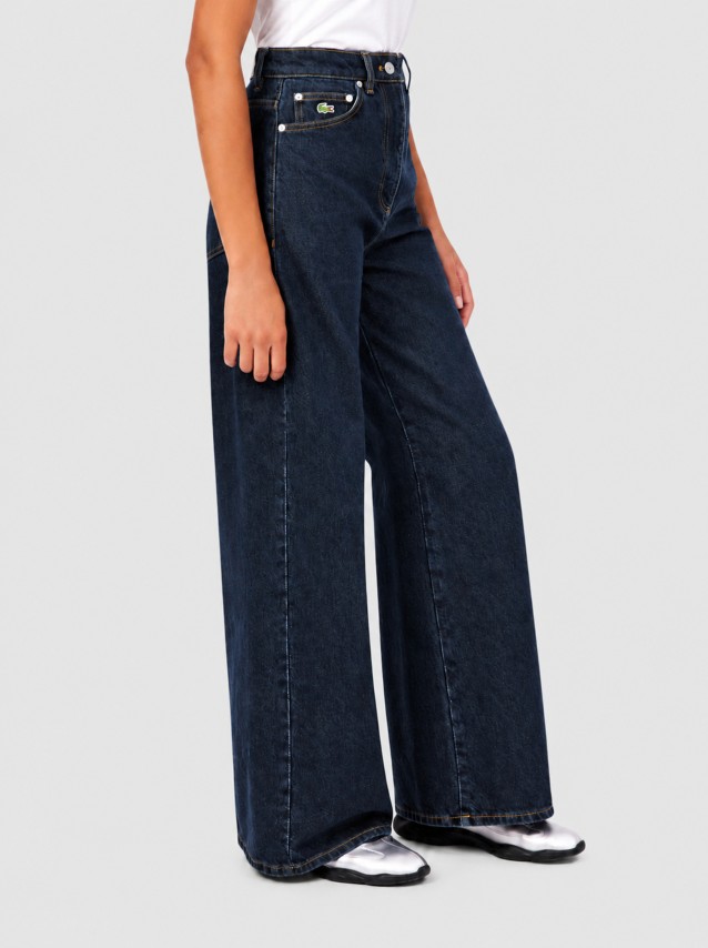 Jeans Lacoste Mulher 5 Pockets Female