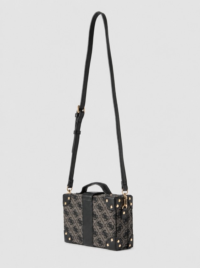 Mala Guess Menina Jacquard Clutch Bag