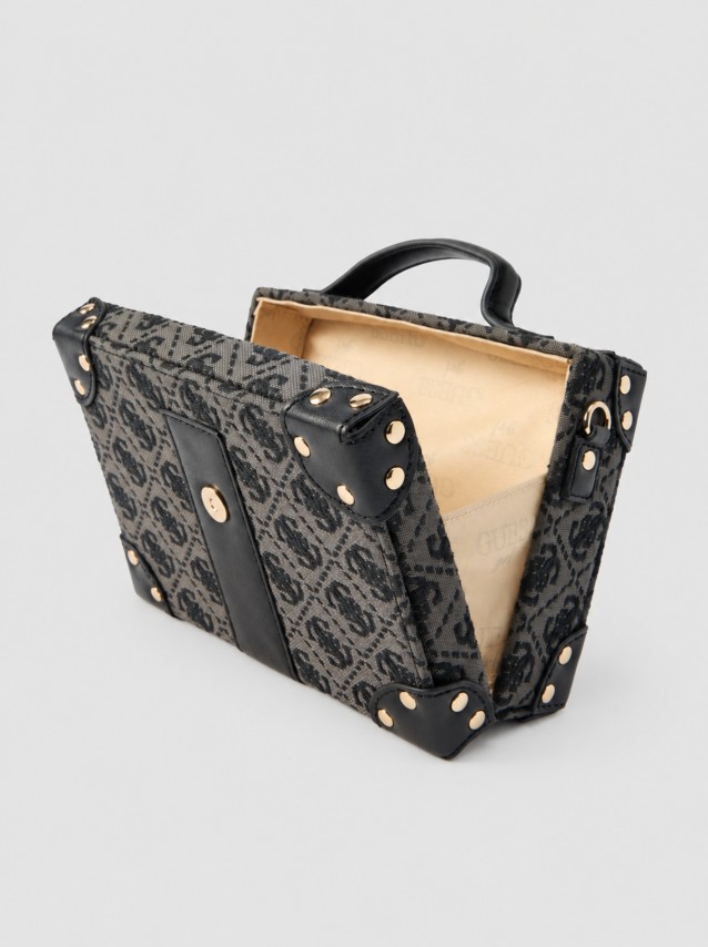 Mala Guess Menina Jacquard Clutch Bag
