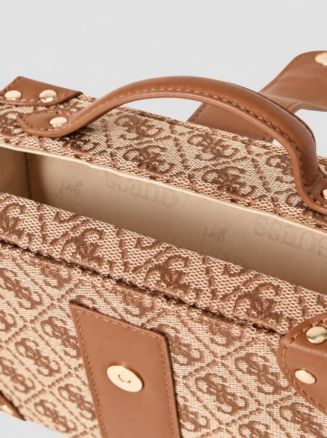 Mala Guess Menina Jacquard Clutch Bag
