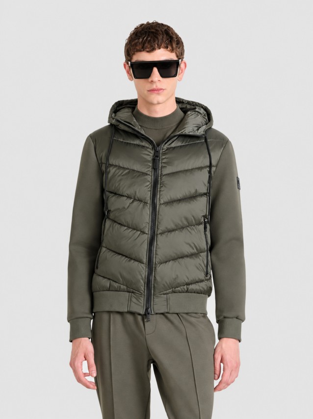 Casaco Antony Morato Homem Coat Slim Fit In Eco Padded Techno Fabric With Stretch Scuba Viscose Blen