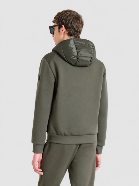 Casaco Antony Morato Homem Coat Slim Fit In Eco Padded Techno Fabric With Stretch Scuba Viscose Blen Casaco Antony Morato Homem Coat Slim Fit In Eco Padded Techno Fabric With Stretch Scuba Viscose Blen