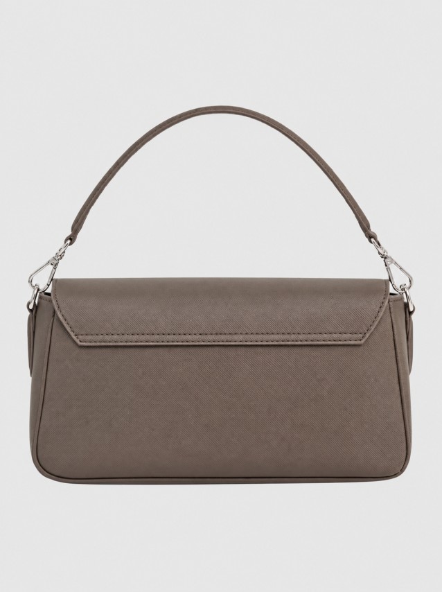Mala Lacoste Mulher Daily City Horizontal Flap Crossover