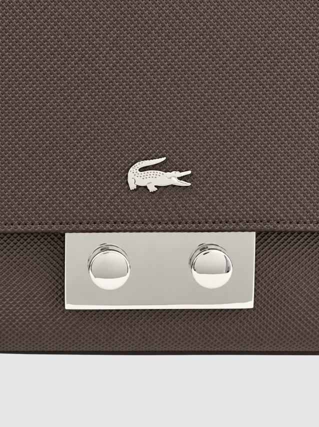 Mala Lacoste Mulher Daily City Horizontal Flap Crossover