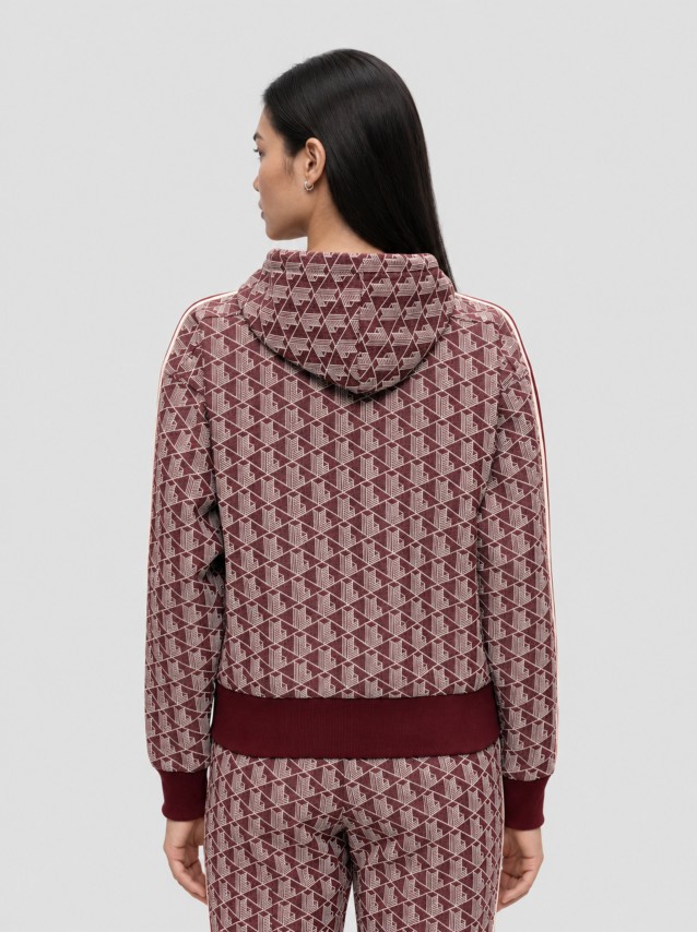 Casaco Lacoste Mulher Zipped Hoodies