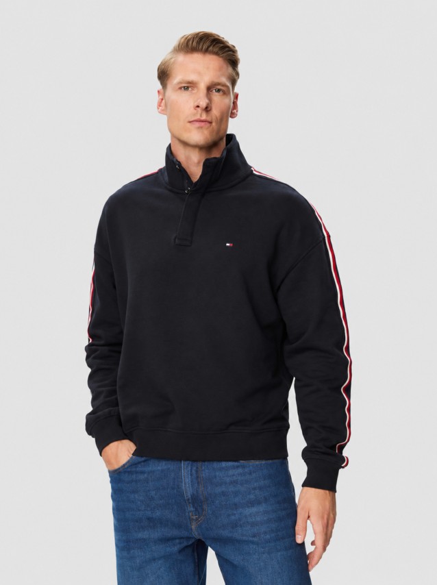 Polo Tommy Hilfiger Homem Half Button Down