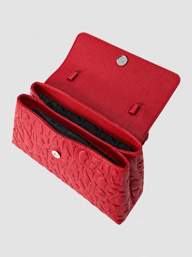 Mala Armani Exchange Mulher Liz Pebble Top Handle